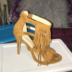Fringe heels